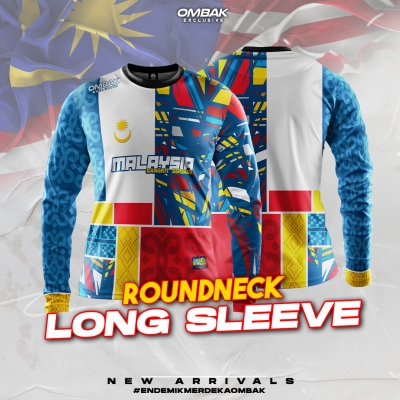 MALAYSIA TEE 2022 - Roundneck Long Sleeve